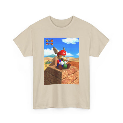 Wing Cap Mario Enjoying The Desert View Tee