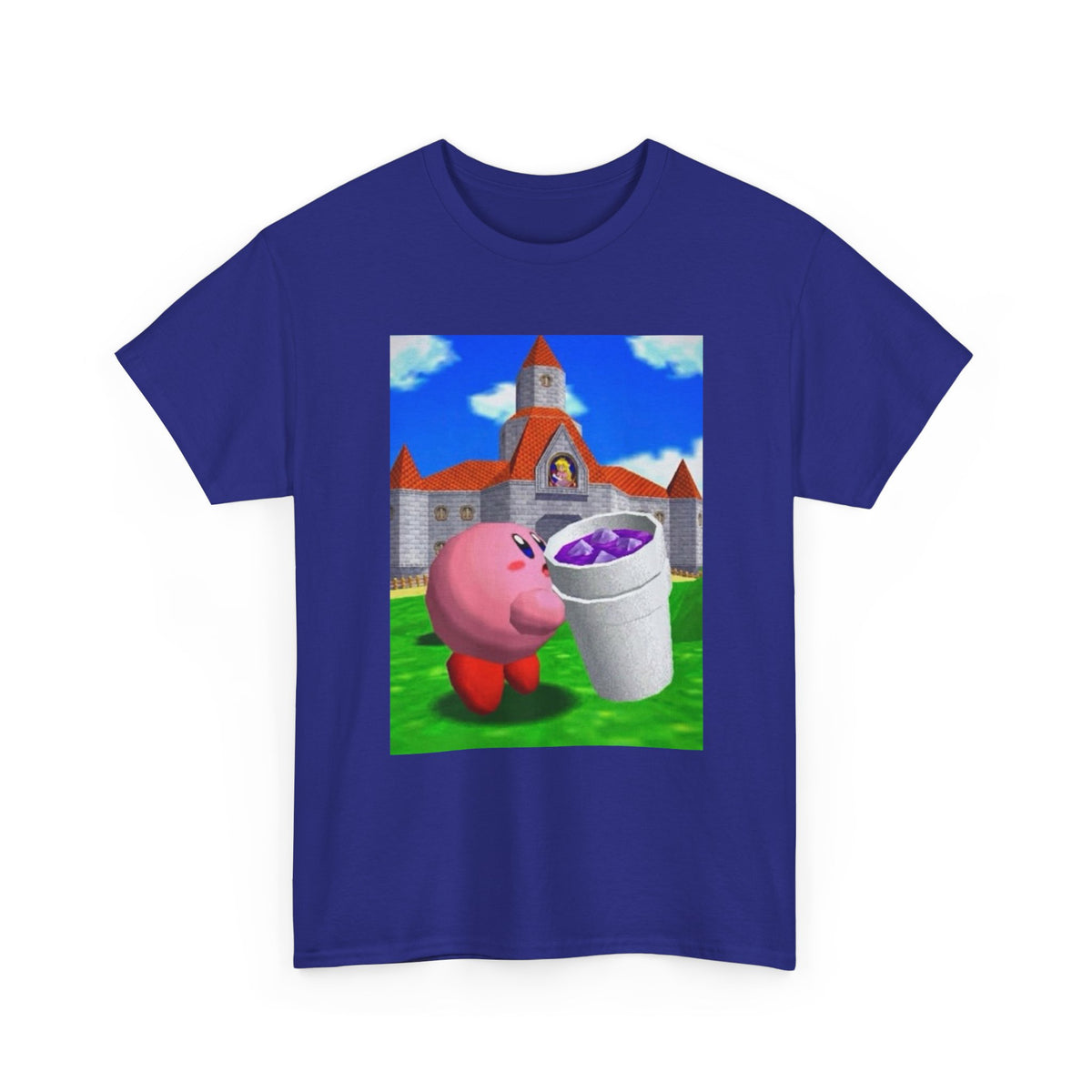 Kirby Sipping Lean At Mushroom Kingdom
