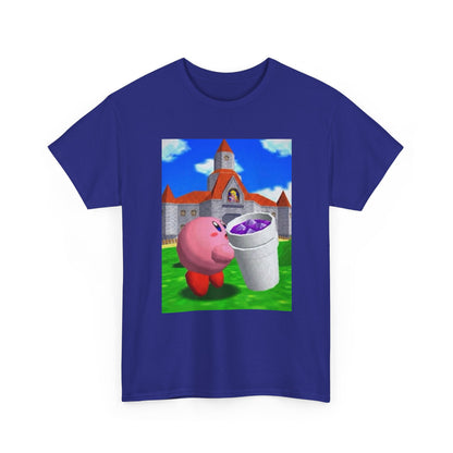 Kirby Sipping Lean At Mushroom Kingdom