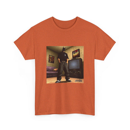 Gamer Batman In Polo Tee Posing