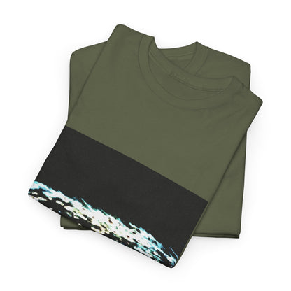 Hidden Green Pulse Graphic Tee