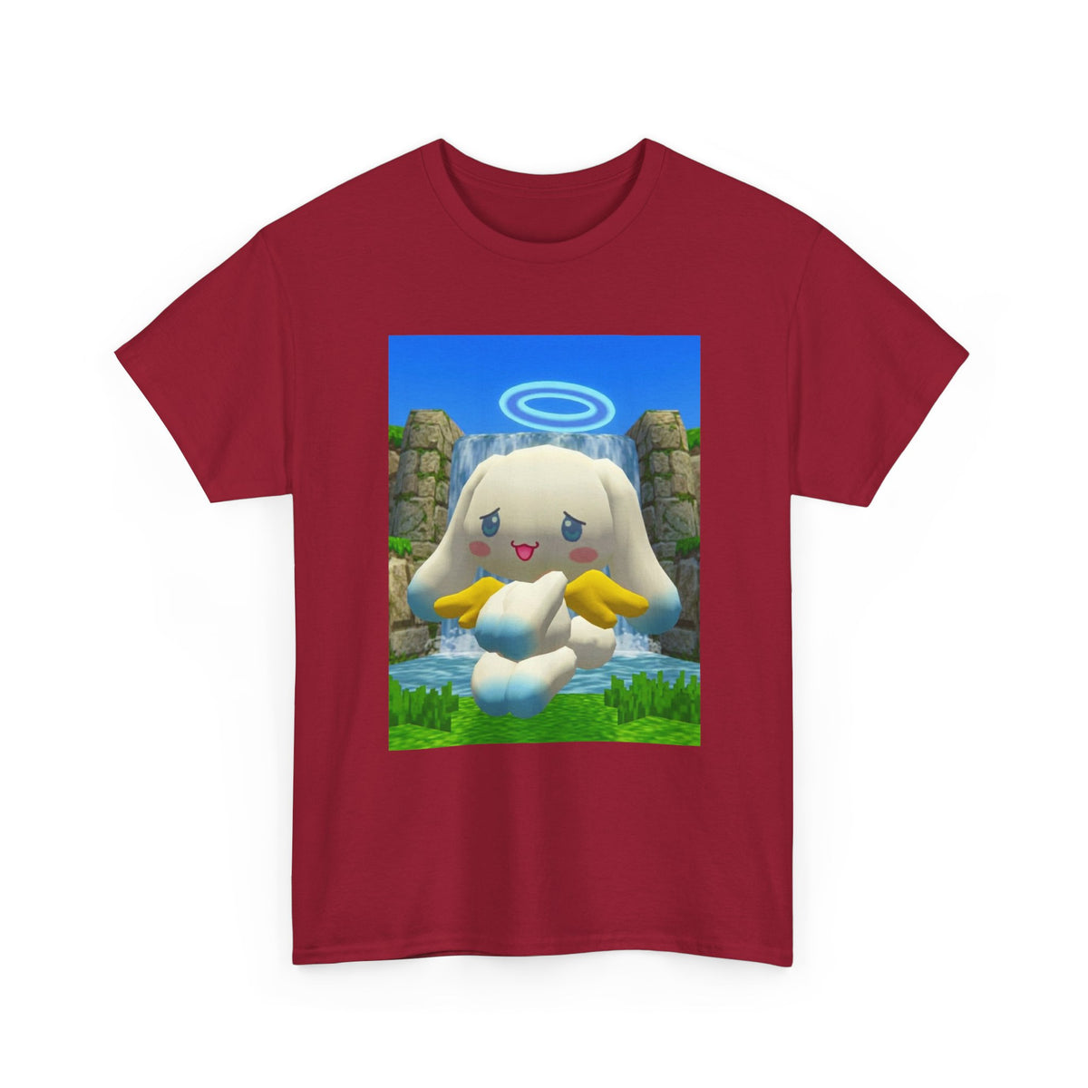 Angel Cinnamoroll Floating By Waterfall Tee