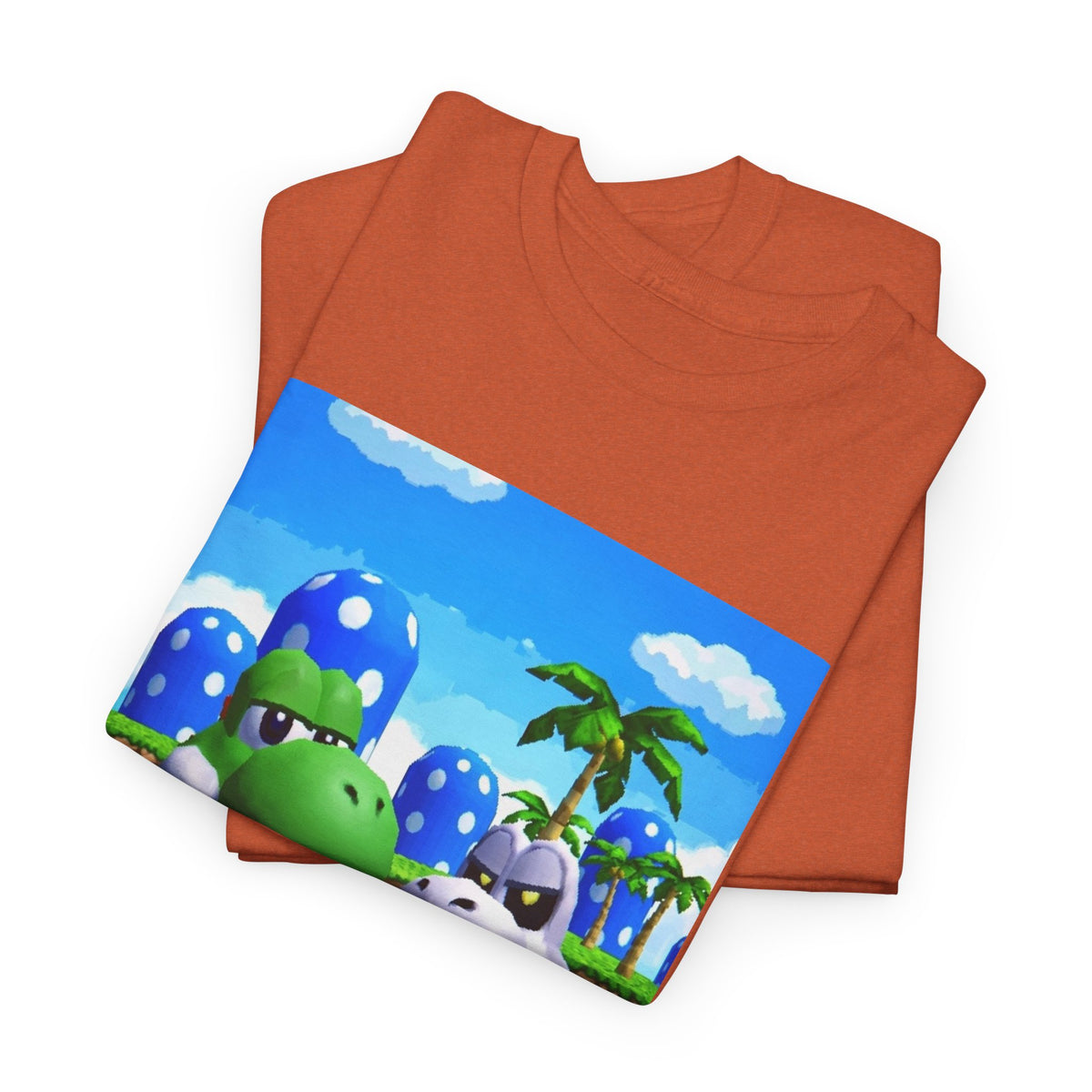 Yoshi And Dry Bones Flipping Off Tee