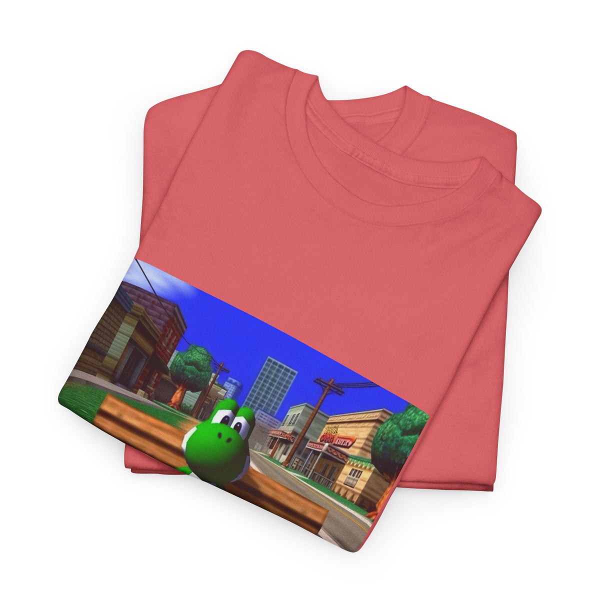 Yoshi Chillin' On The Bench Streetwear Tee