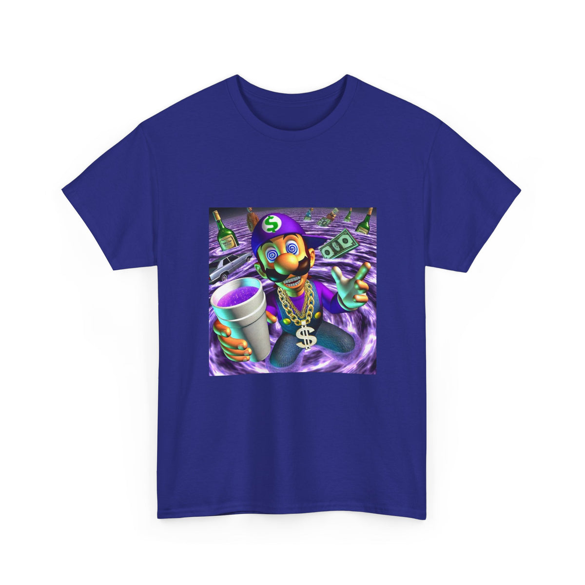 Digital Drip II Abstract Print Tee