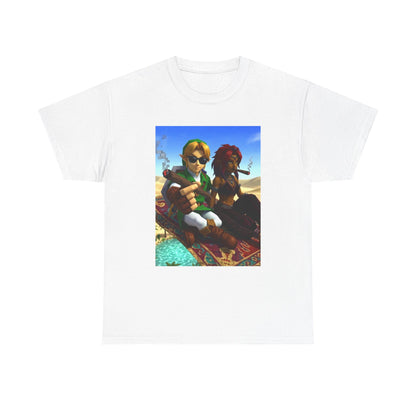 Link and Urbosa Hotbox Magic Carpet Tee