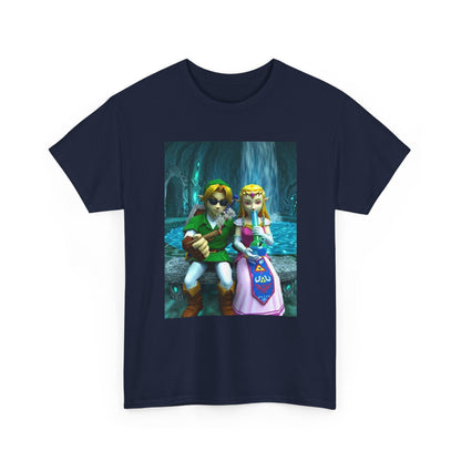 Link And Zelda Hitting The Stash