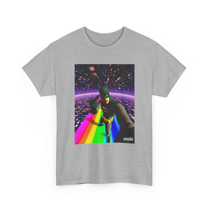 Batman Flips Off Reality On Psychedelic Tee