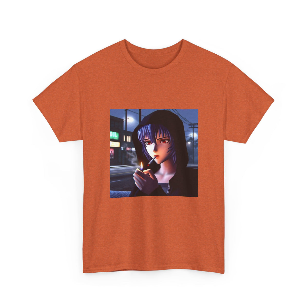 Rei Ayanami cruising GTA San Andreas Tee (Design 2)