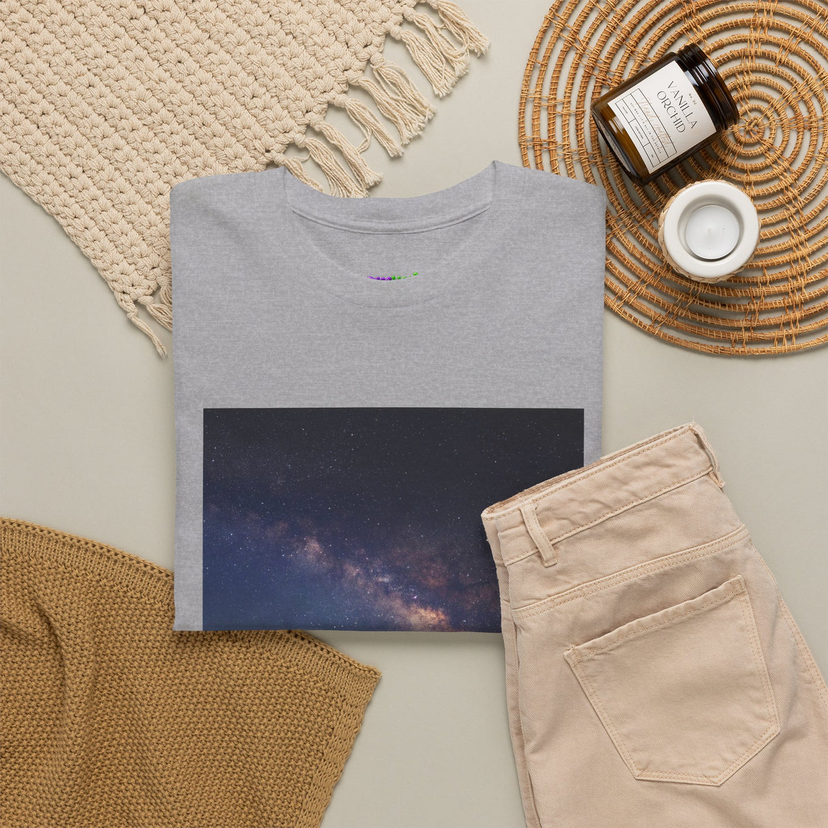 Silhouette Riding Vibration Waves Tee