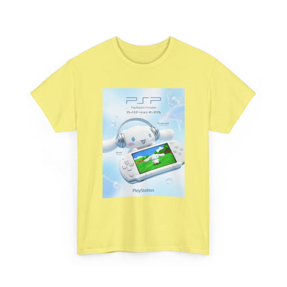 Cinnamoroll Gaming On A Portable Console