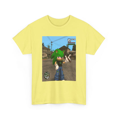 Green Hedgehog Smoking Blunt In San Andreas
