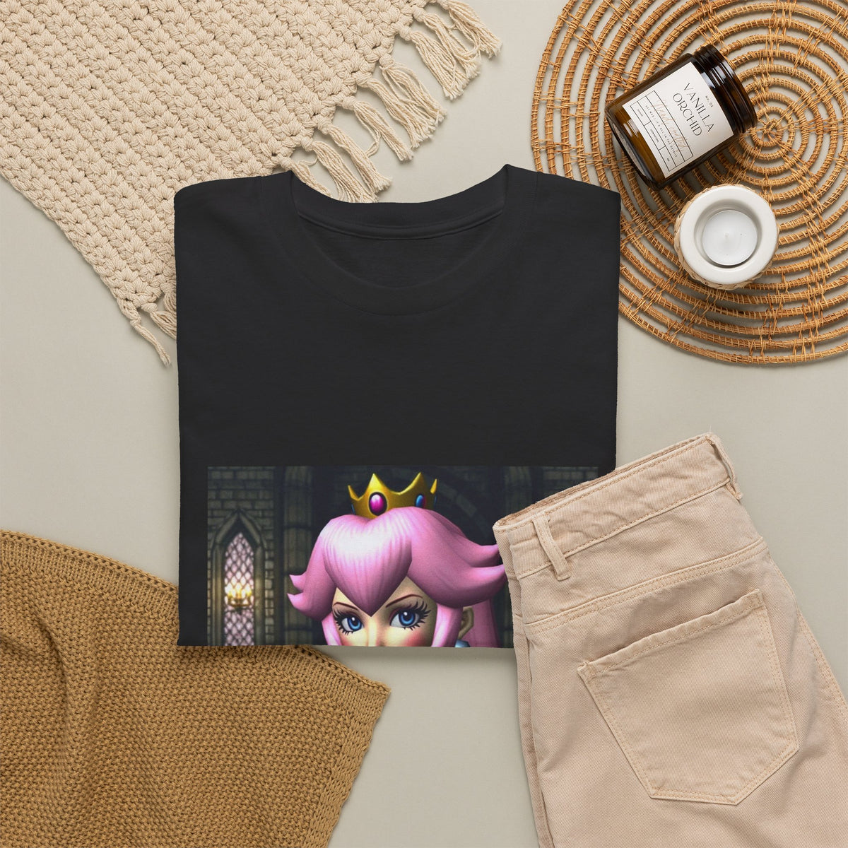 Dark Princess Peach In Castle Tee