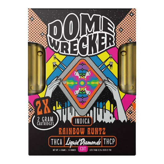 Dome Wrecker Rainbow Runtz THC-A Duo Devices - 4000mg