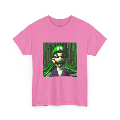 Matrix Luigi Smoking In The Glitch