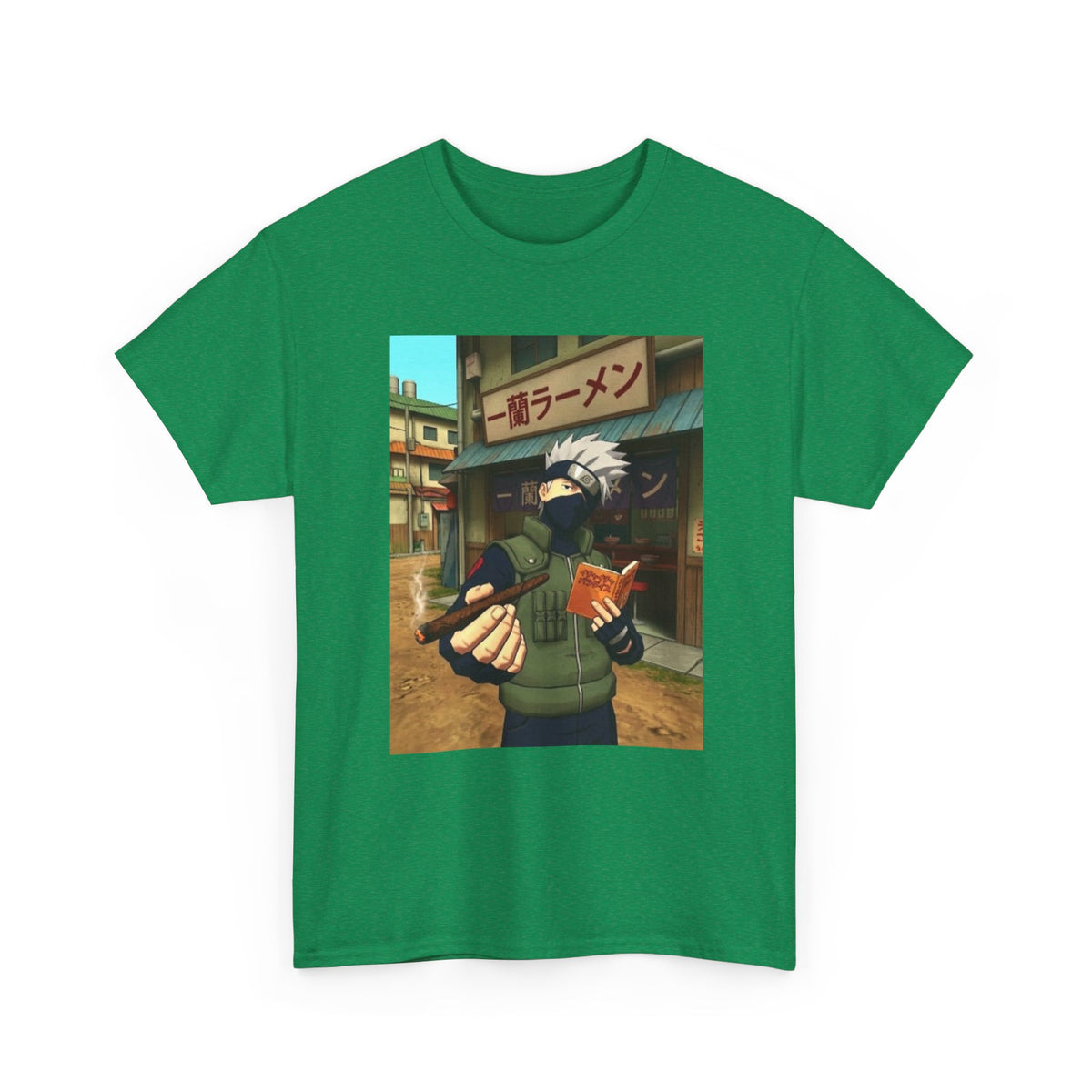 Kakashi Chillin' With A Blunt Tee (Design 5)