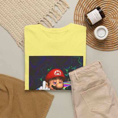 High Mario Karting On Rainbow Road