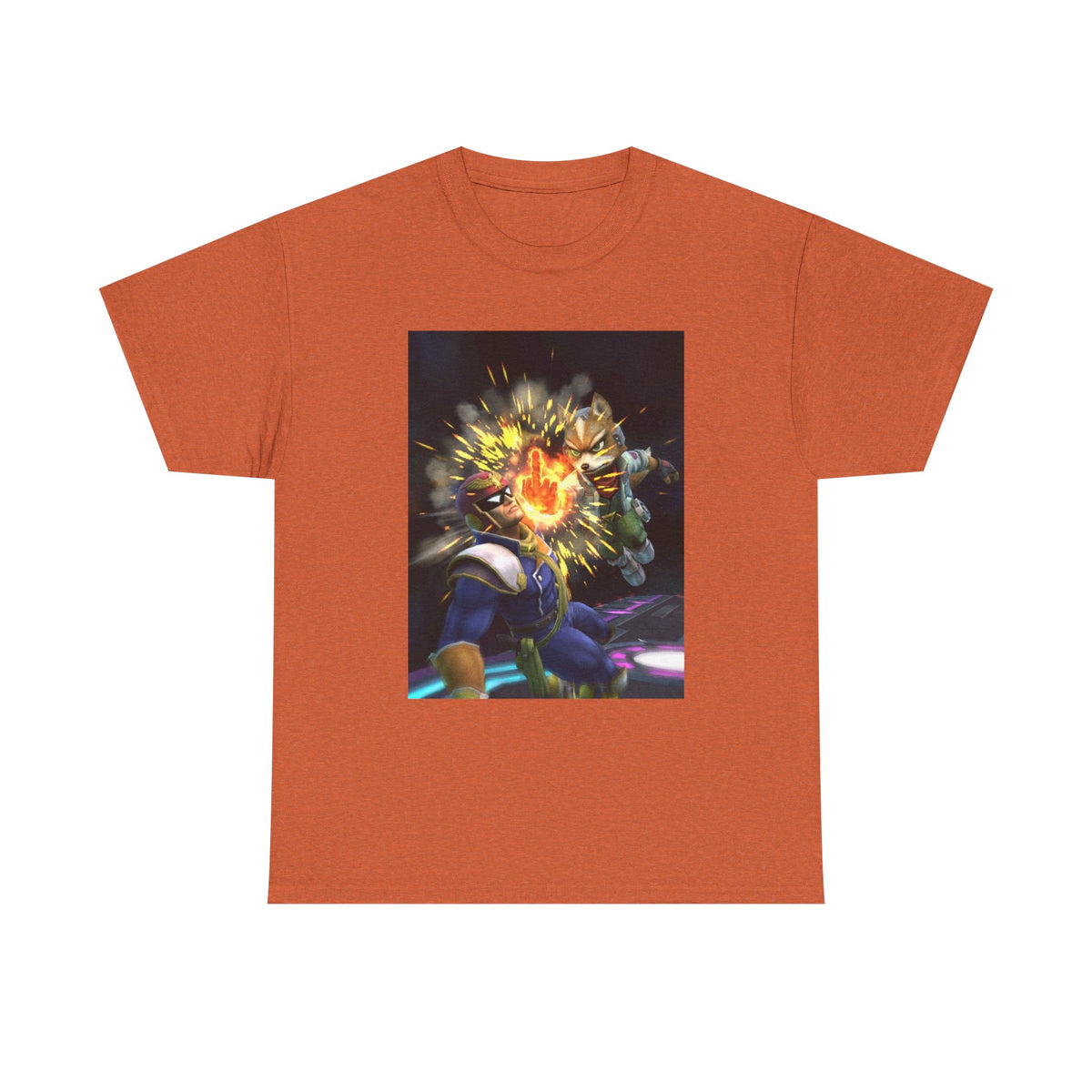 Captain Falcon Vs Fox McCloud Falcon Punch Tee