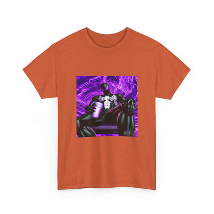 Symbiote Spider-Man Chilling with Lean Tee