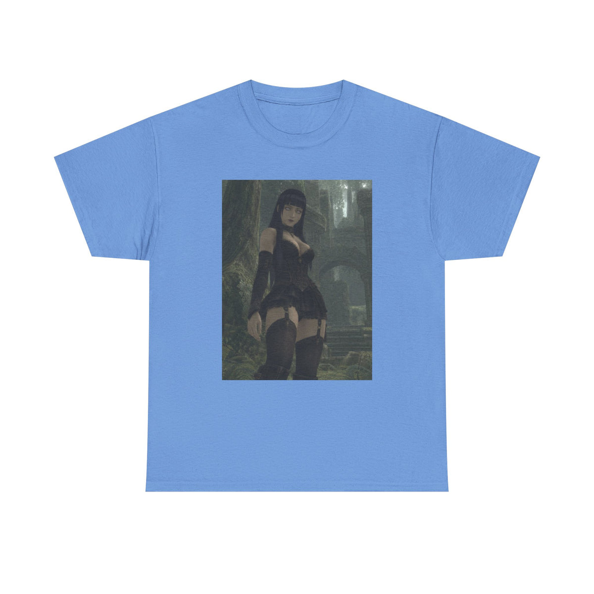 Gothic Byakugan Maiden In Ancient Ruins Tee