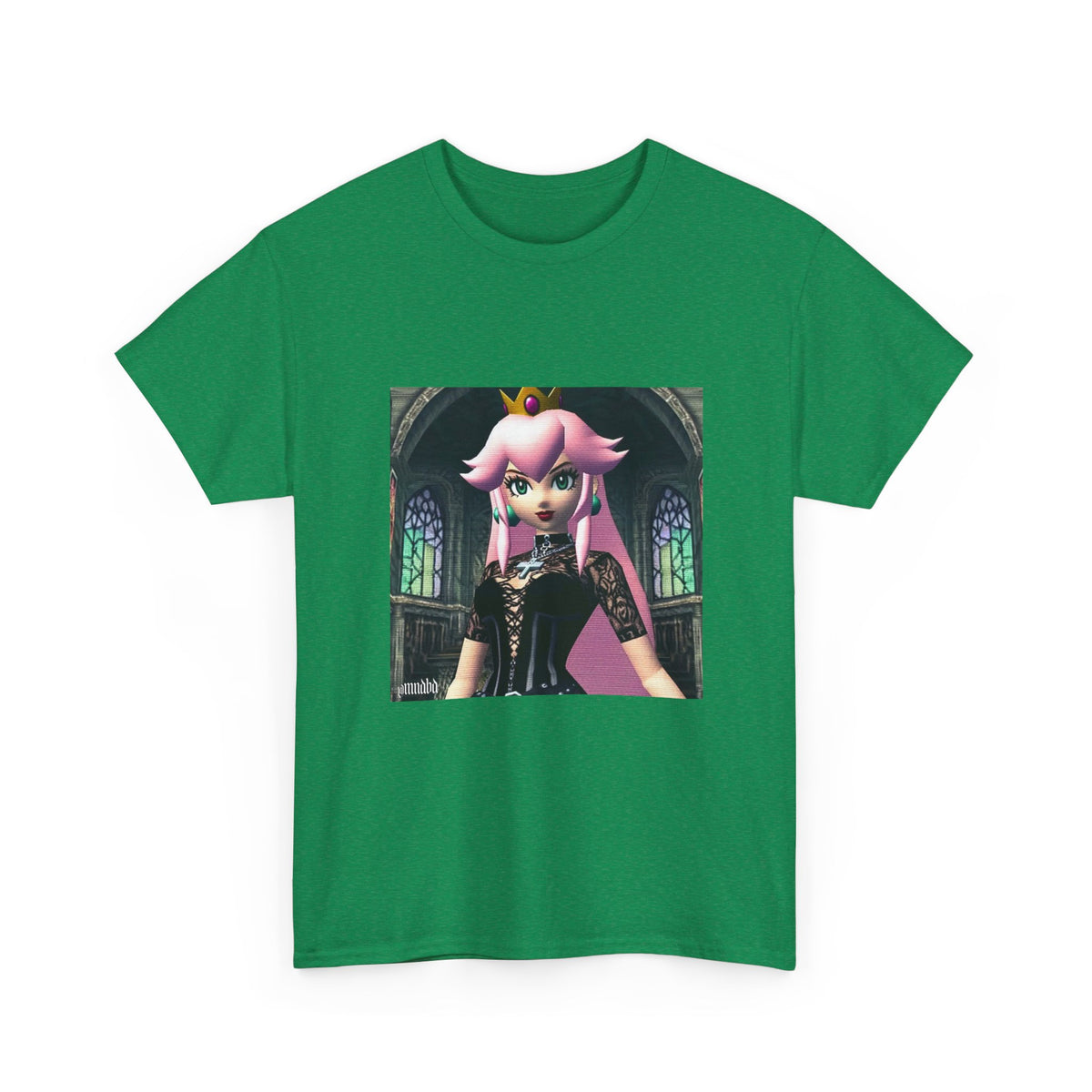 Goth Princess Peach In The Castle Tee