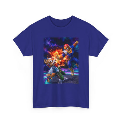 Falcon Punch Fox Flipping The Bird Tee