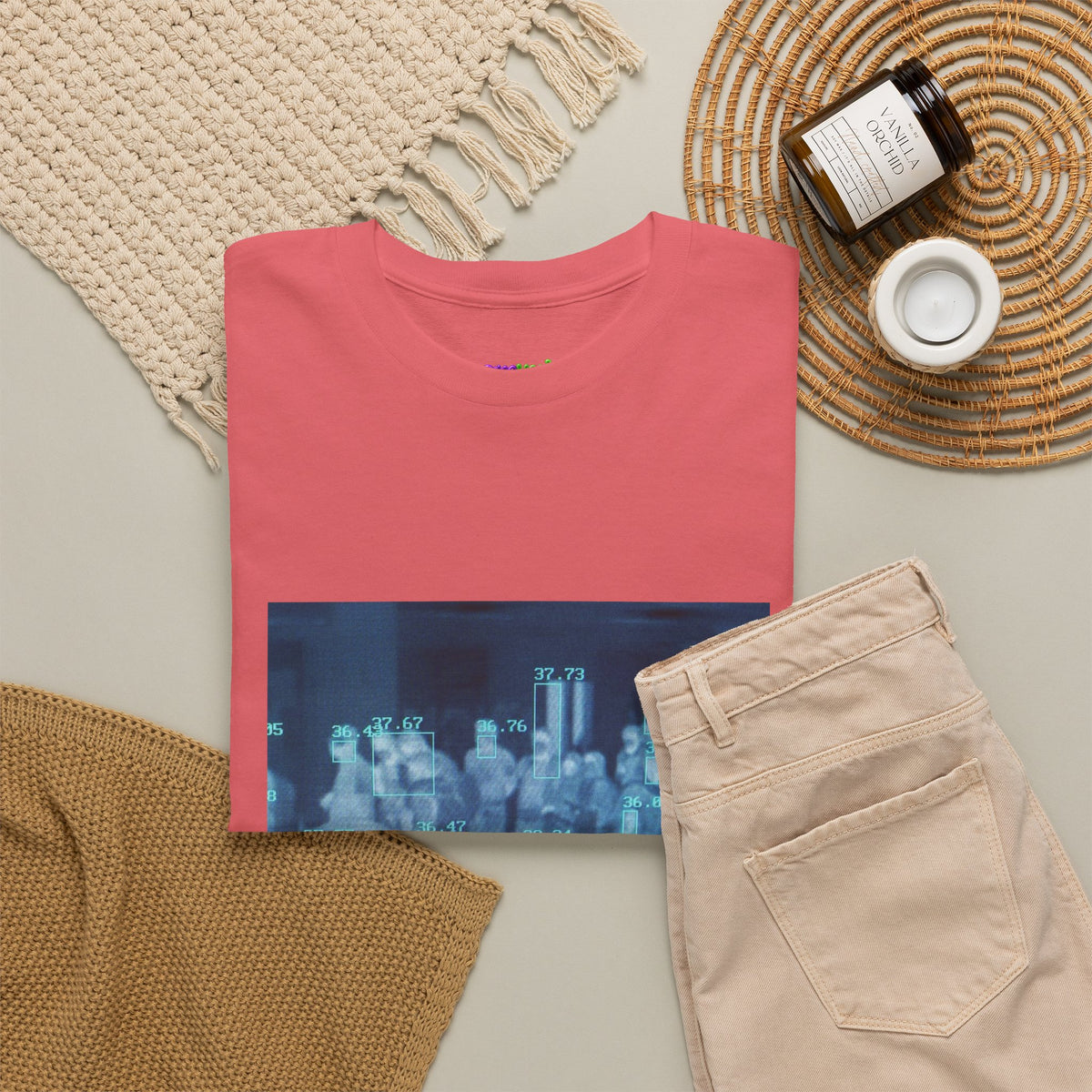 Midnight Leaf Whisper Graphic Tee