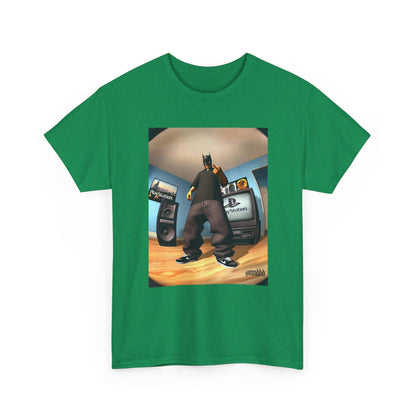 Gamer Batman Flipping Off In His Room