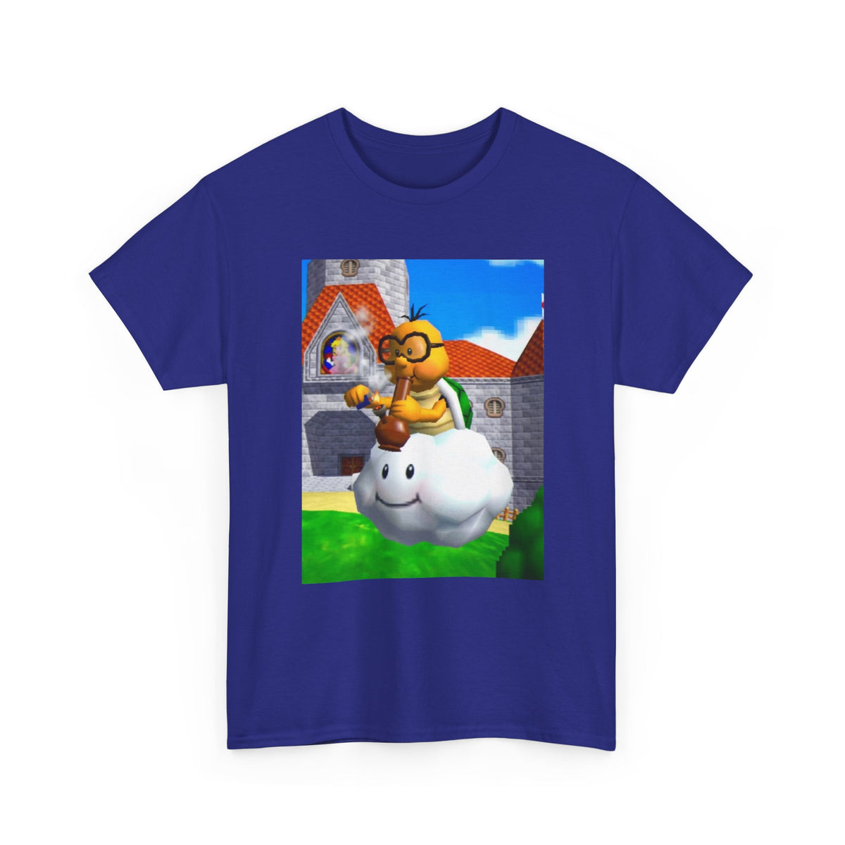 Lakitu Chilling On Cloud Smoking Tee