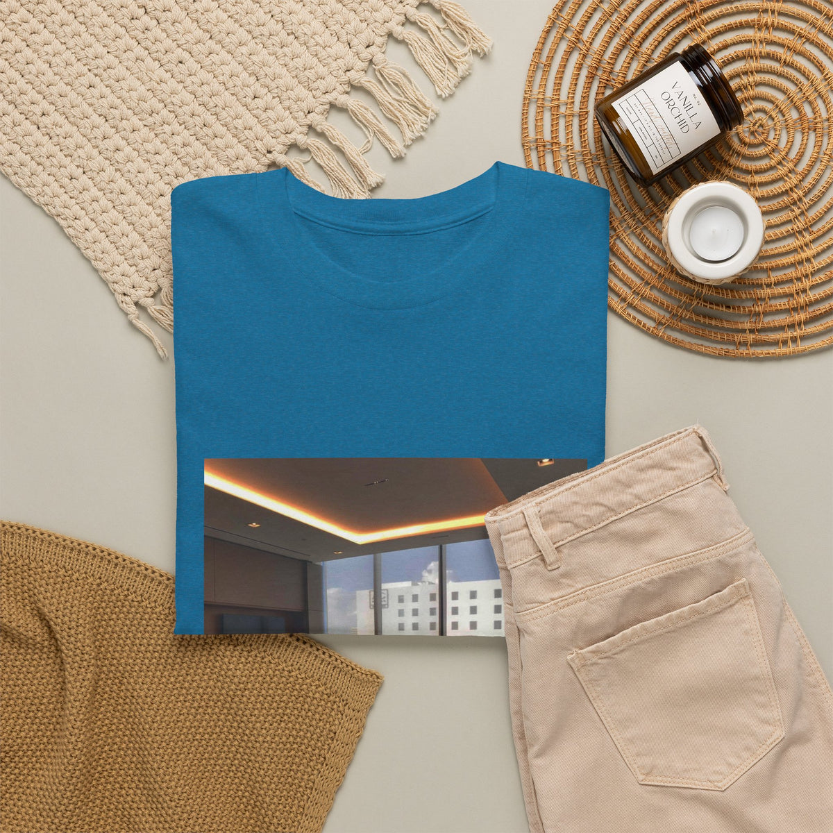 Leaf Whisper Canvas Graphic Tee