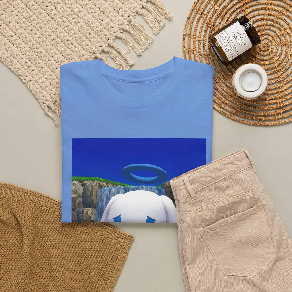 Cinnamoroll Angel Giving The Finger Tee