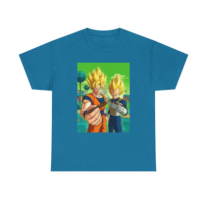 Goku And Vegeta Sharing A Smoke