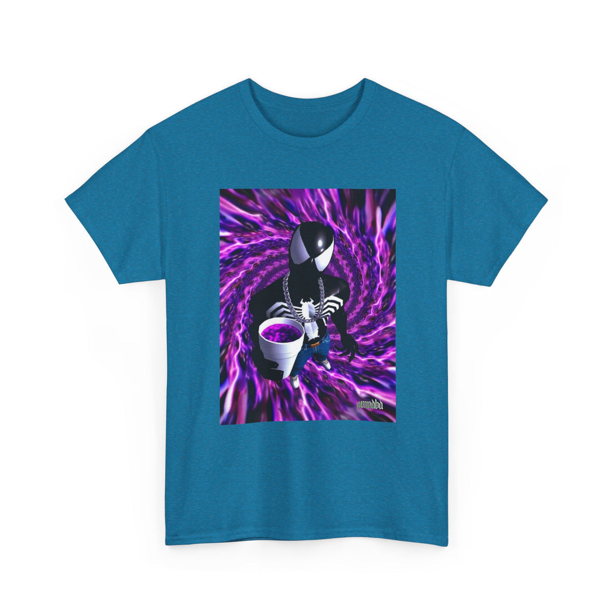 Symbiote Spidey Offering Lean Tee