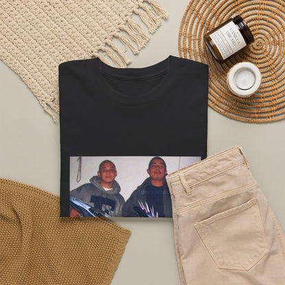 Midnight Leaf Pulse Graphic Tee
