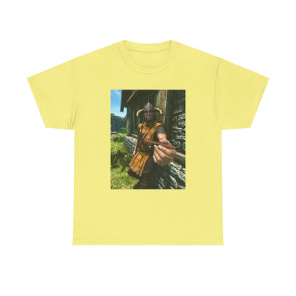 Horned Warrior Offering A Blunt Tee