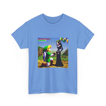 Link Proposing To Goth Girl Tee
