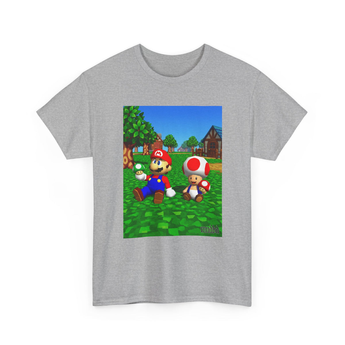 Mario And Toad Chillin' With Shrooms