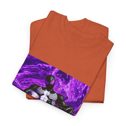 Symbiote Spider-Man Chilling with Lean Tee