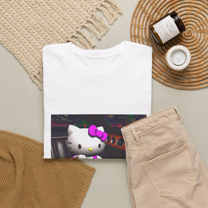 Hello Kitty Pouring Lean In Car Tee