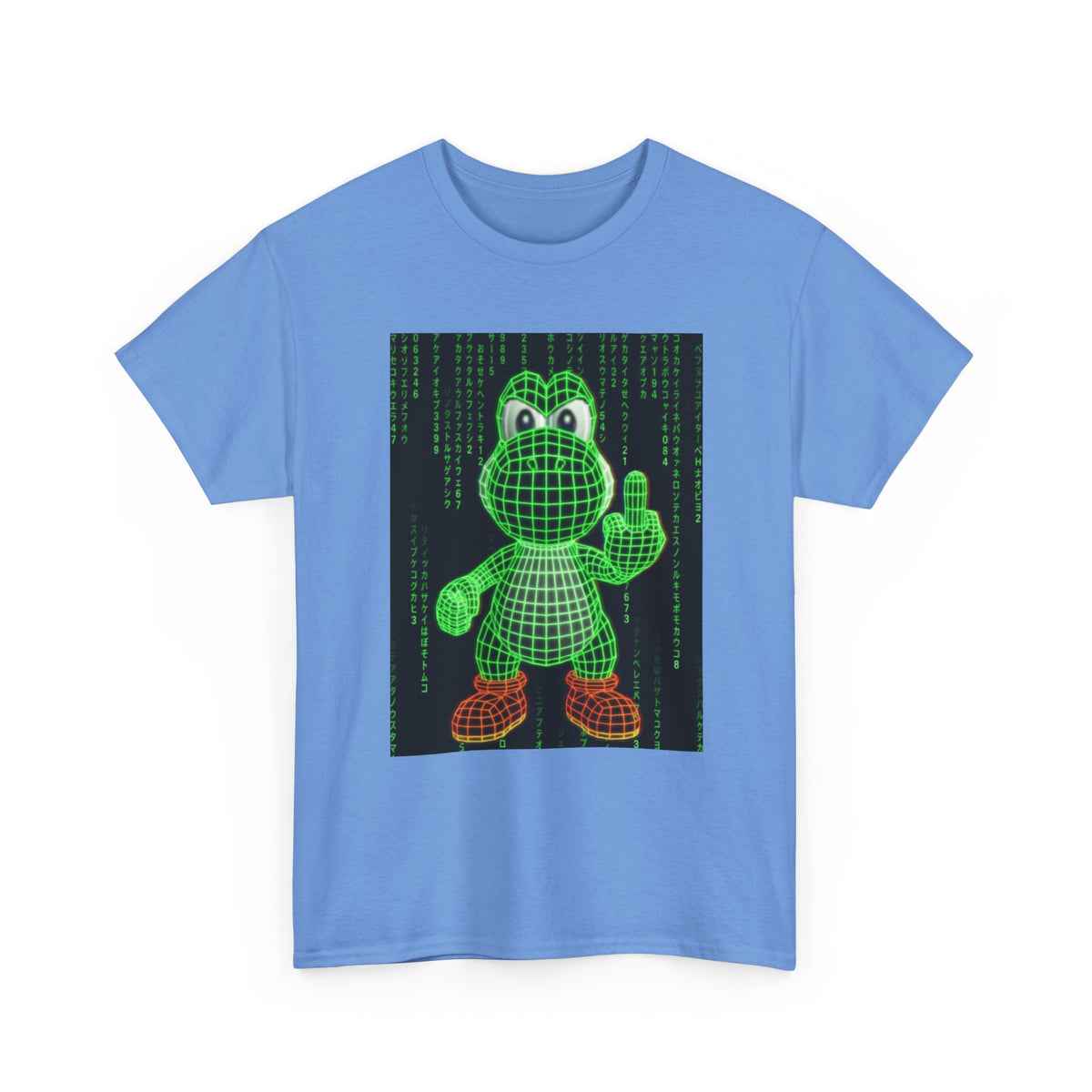 Matrix Yoshi Flipping The Bird Tee