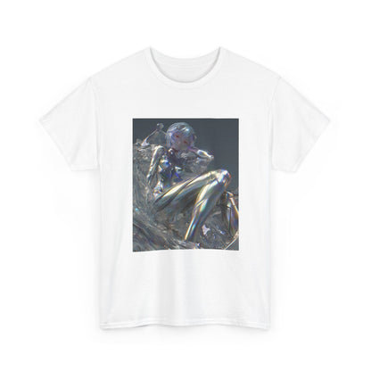 Liquid Chrome Flowing Tee