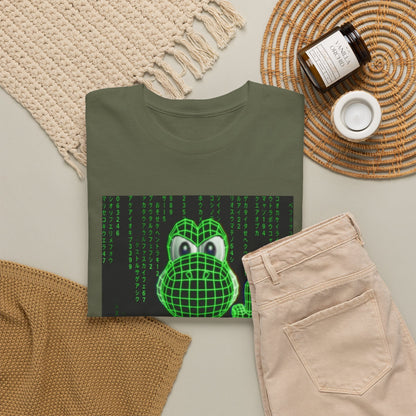 Matrix Yoshi Flipping The Bird Tee