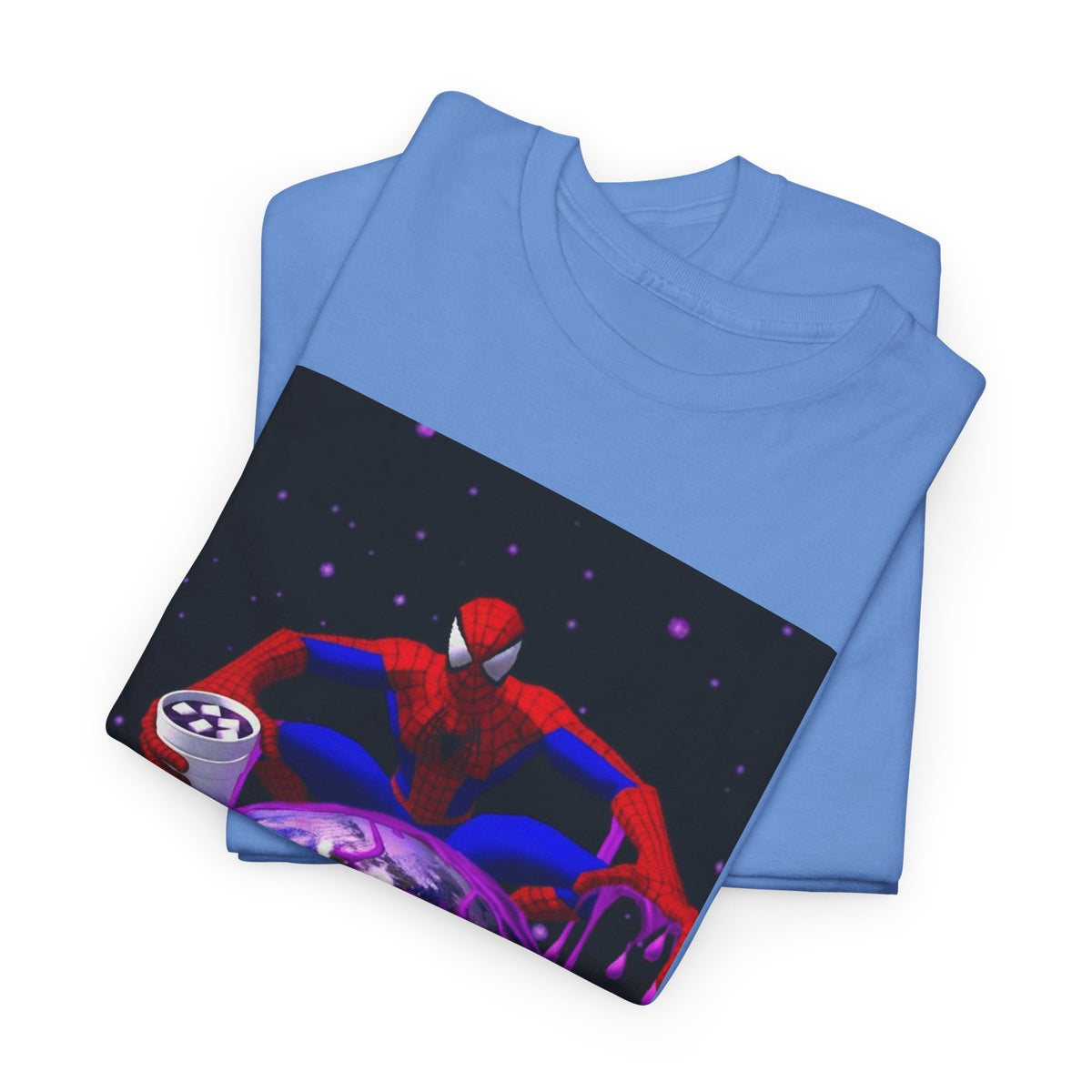 Spider-Man Pouring Lean On Earth