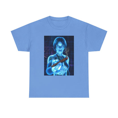 Holographic AI Offering You A Blunt Tee