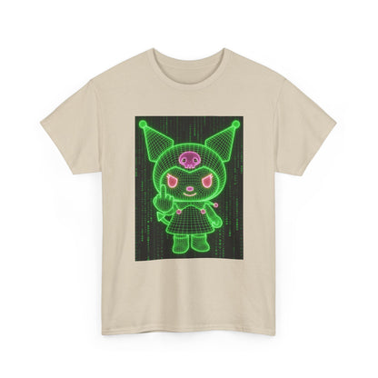 Kuromi Flipping The Bird Matrix Tee