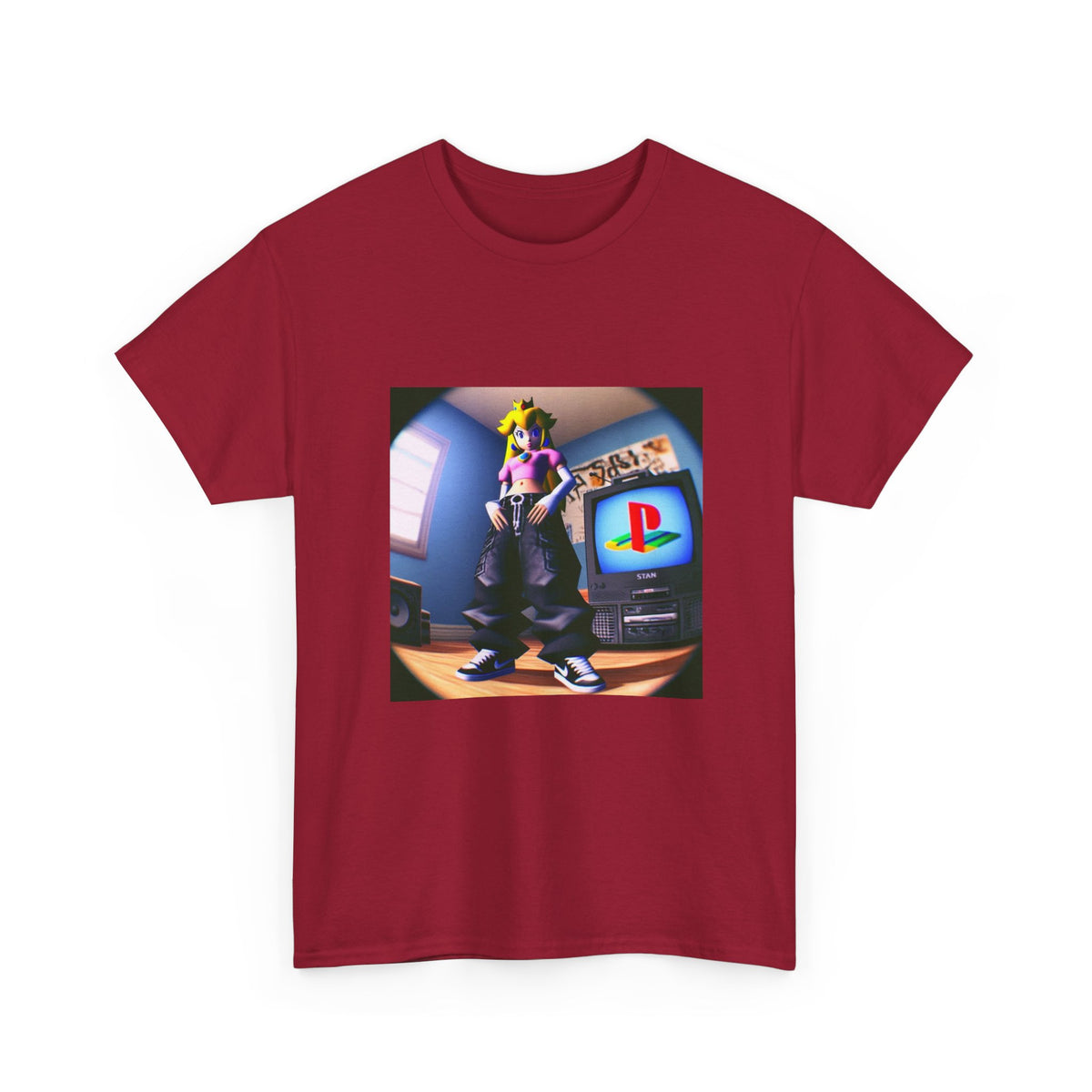 Princess Peach Y2K Drip Tee