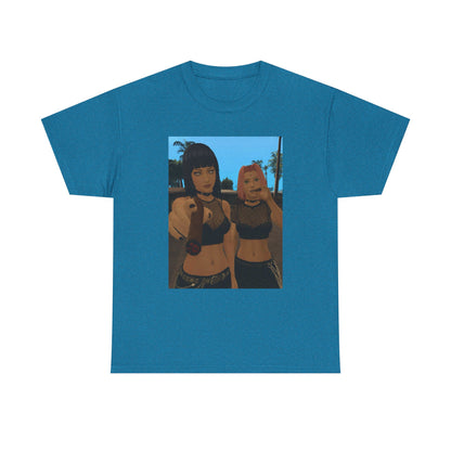 Anime Girls Sharing A Smoke Tee