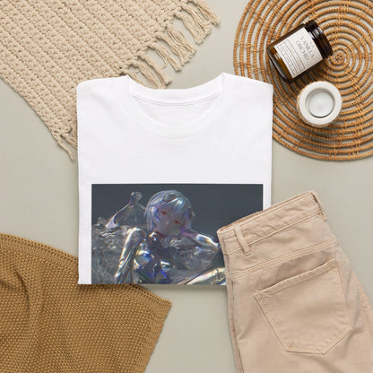 Liquid Chrome Flowing Tee