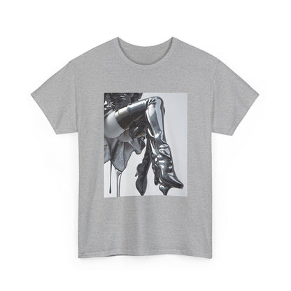 Liquid Chrome Flow Graphic Tee