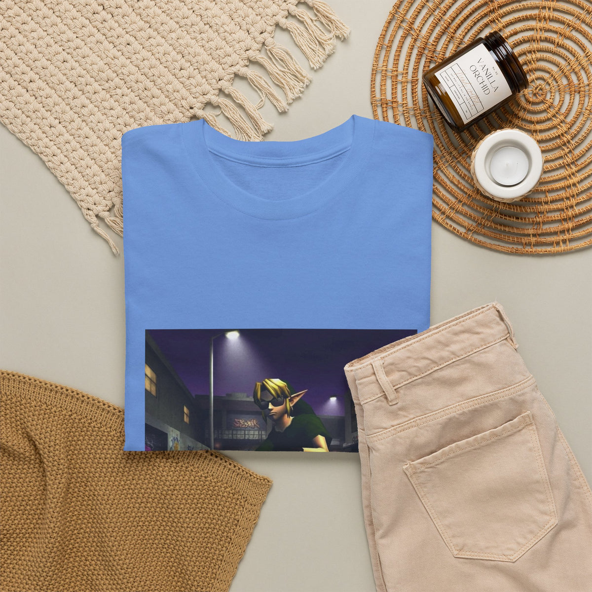 Skater Link Smoking In The Alley Tee